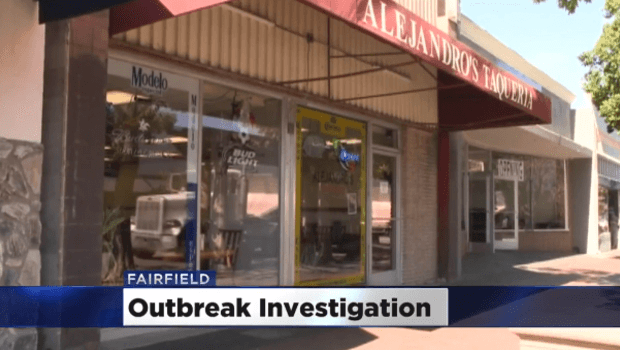 Alejandro's Taqueria in Fairfield Linked to Food Poisoning
