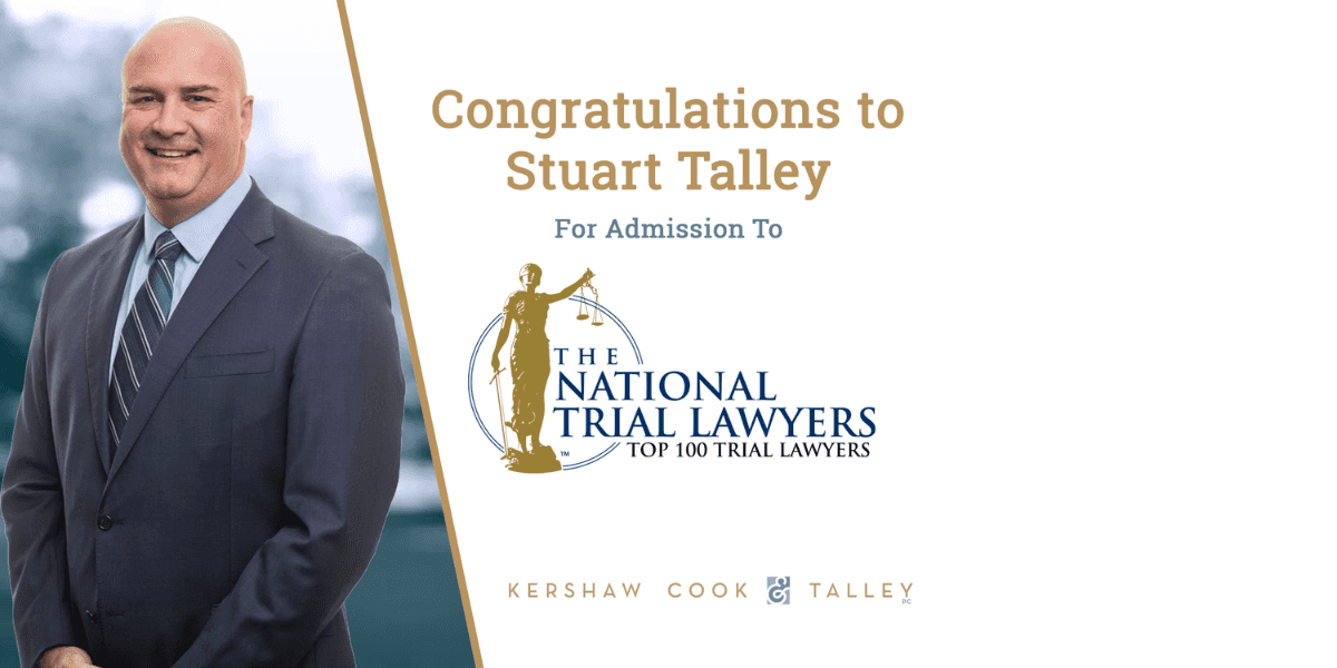 The National Trial Lawyers Announces Stuart Talley as One of Its Top 100 Civil Plaintiff Trial Lawyers in California