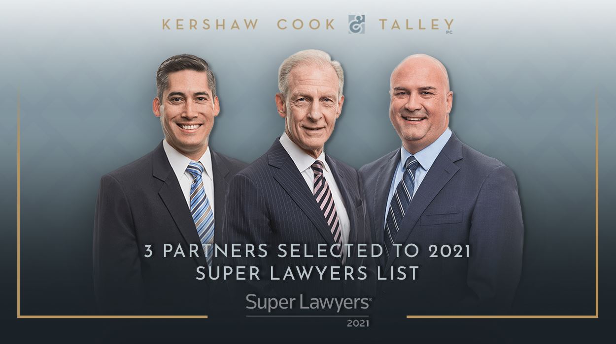 2021 Super Lawyers® Selects 3 Kershaw, Cook & Talley Attorneys